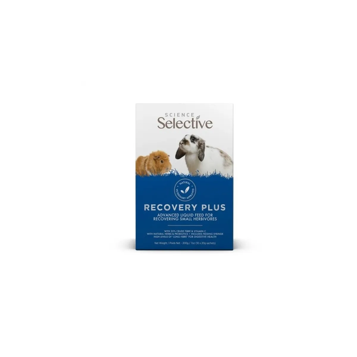 Science Selective Recovery Plus näriliste ja küülikute taastumis- ja täiendsööt, 10x20 g - Tootepilt