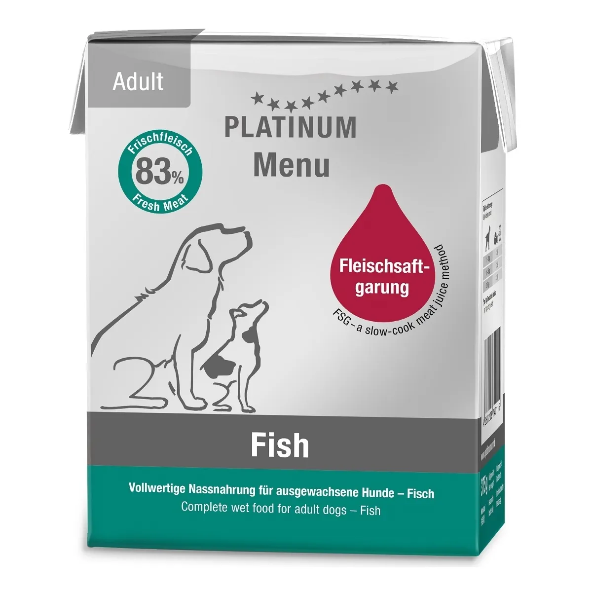 Platinum Menu konserv koerale, kalaga 375 g - Tootepilt 1