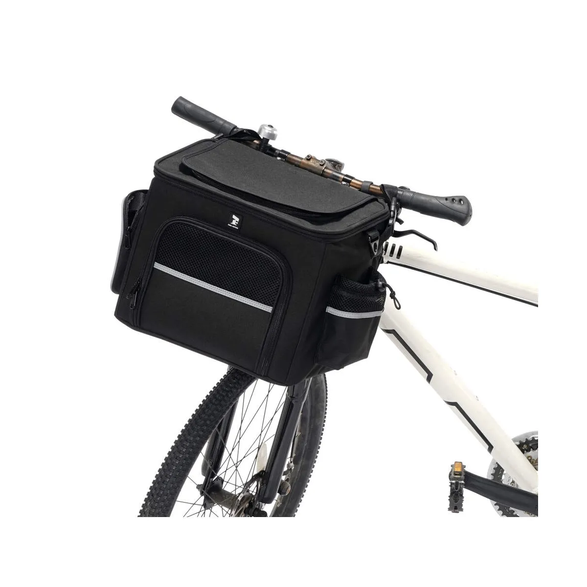 Feel Active jalgrattakorv metallraamiga must - Tootepilt 1