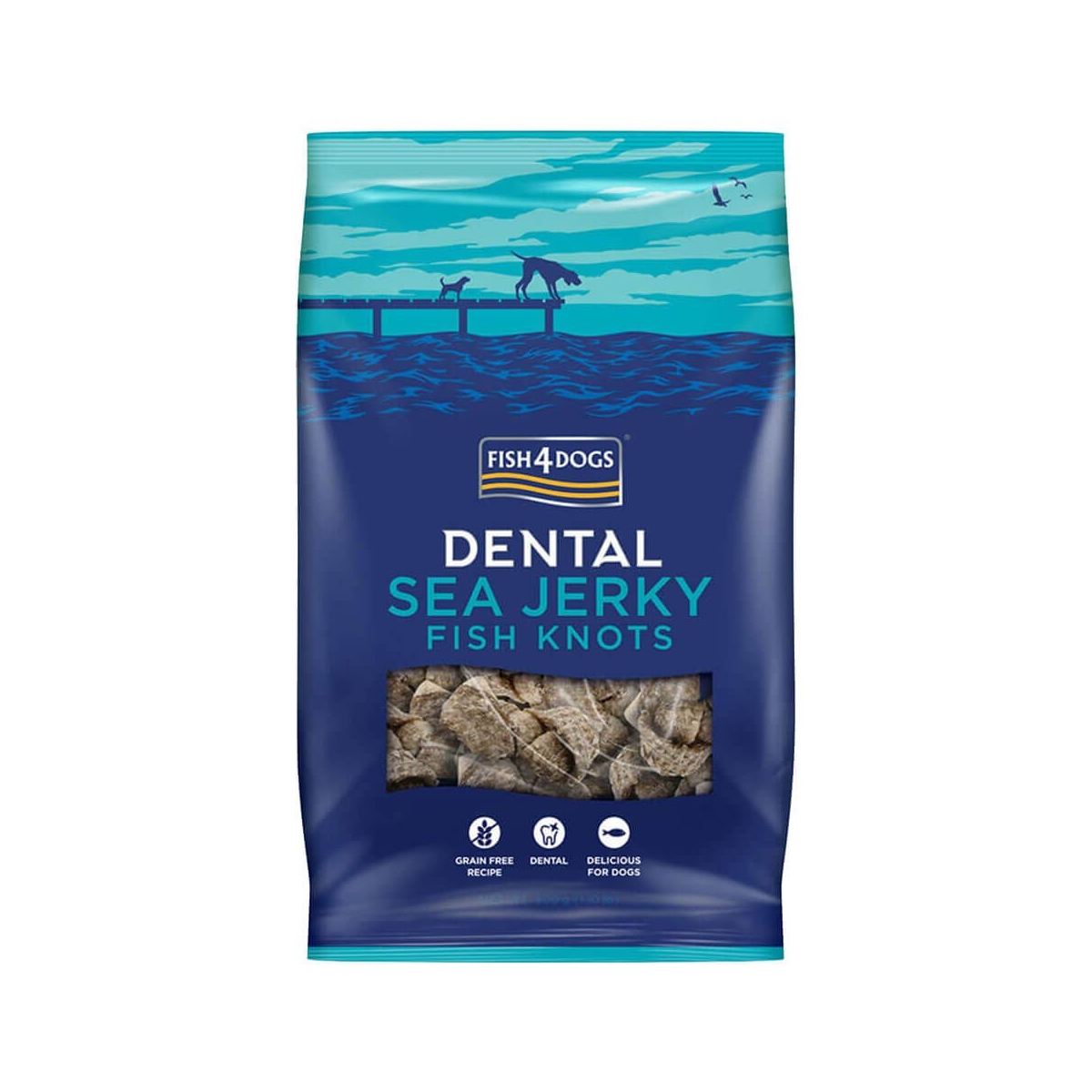 Fish4Dogs maius kalanahast kondikesed 100 g - Tootepilt