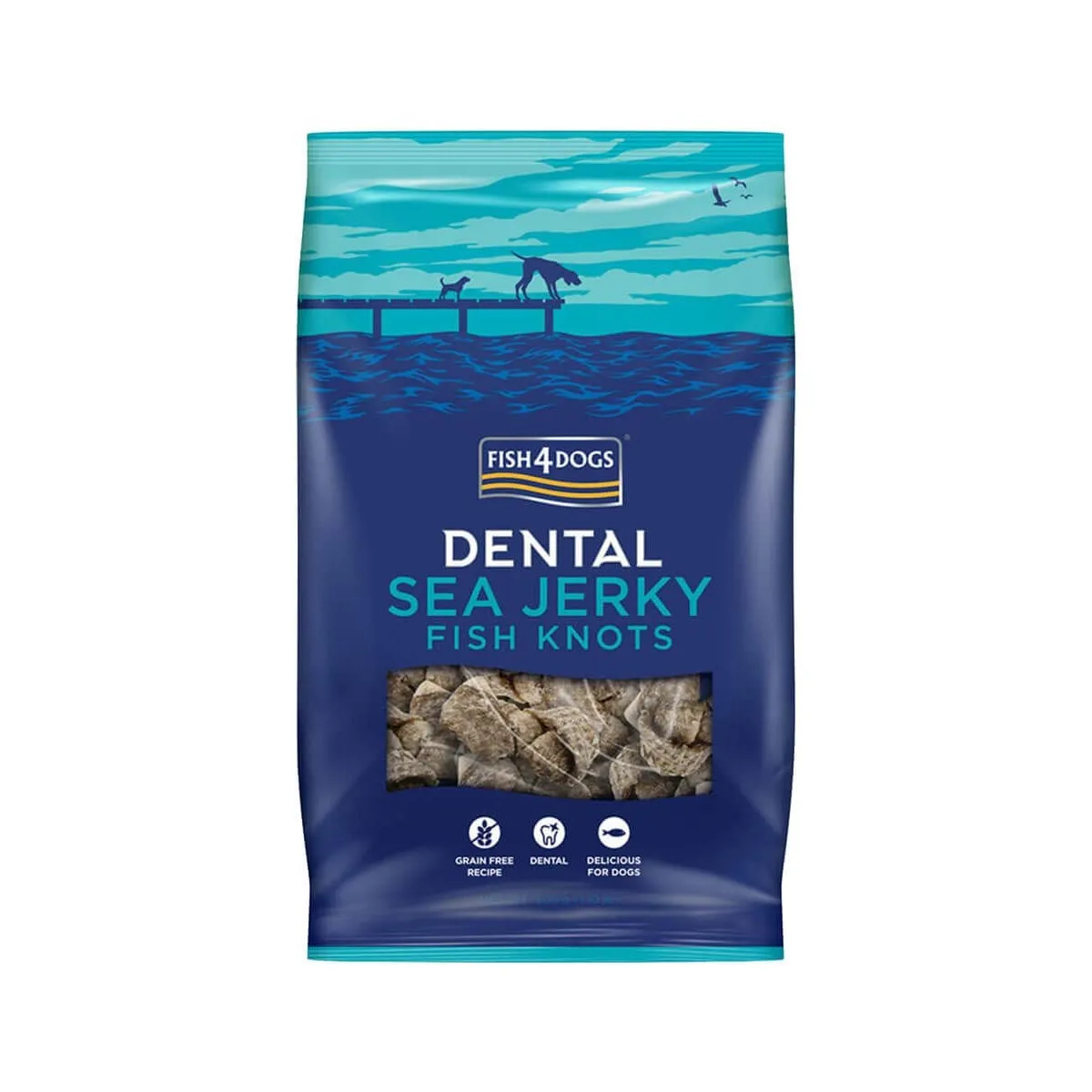 Fish4Dogs maius kalanahast kondikesed 100 g - Tootepilt