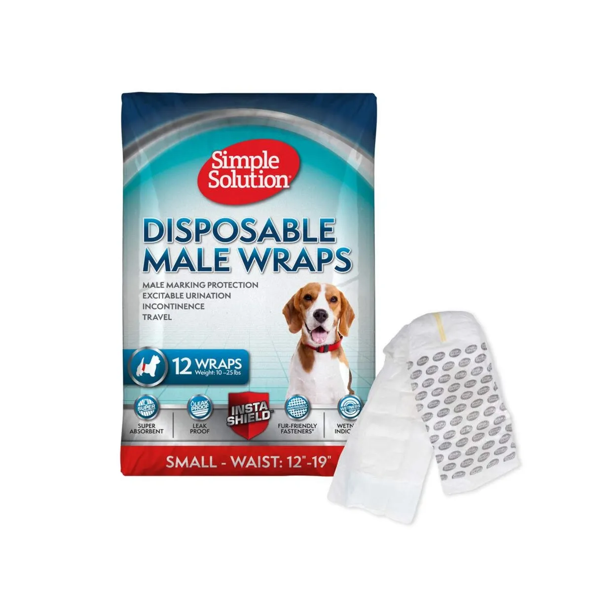 Simple Solution ühekordsed mähkmed isastele koertele S - Tootepilt