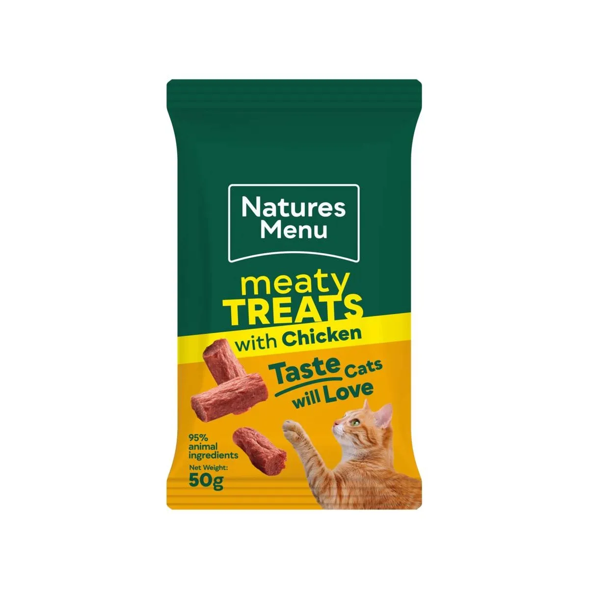 Natures Menu kassi maius, kana/siga, 50 g - Tootepilt 1