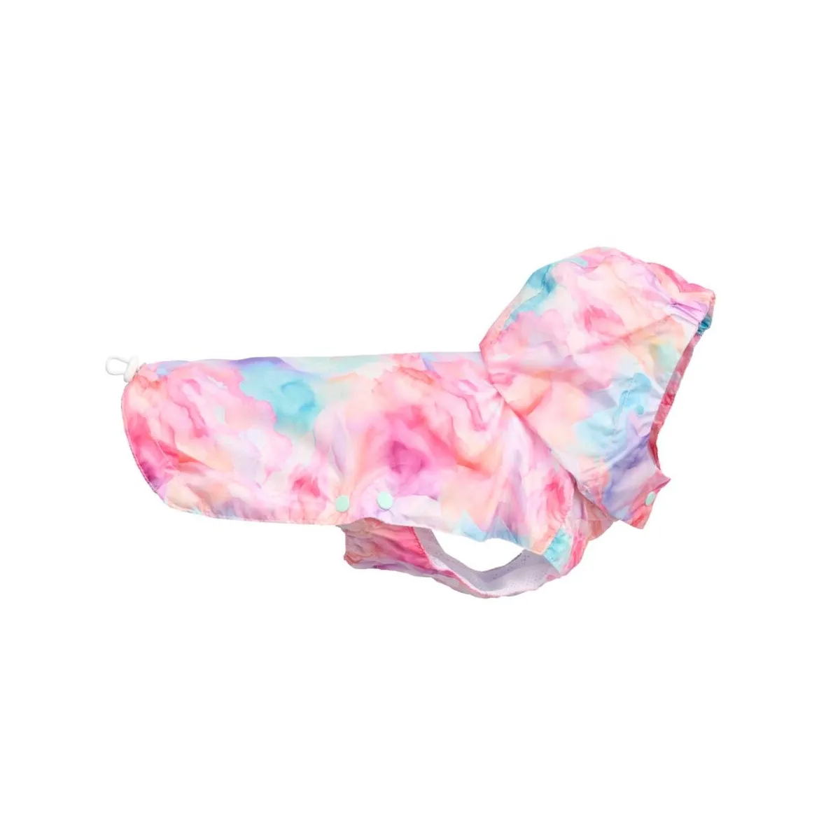 Little&Bigger Mistral kapuutsiga vihmajope Pastel Cloud muster 33 - Tootepilt