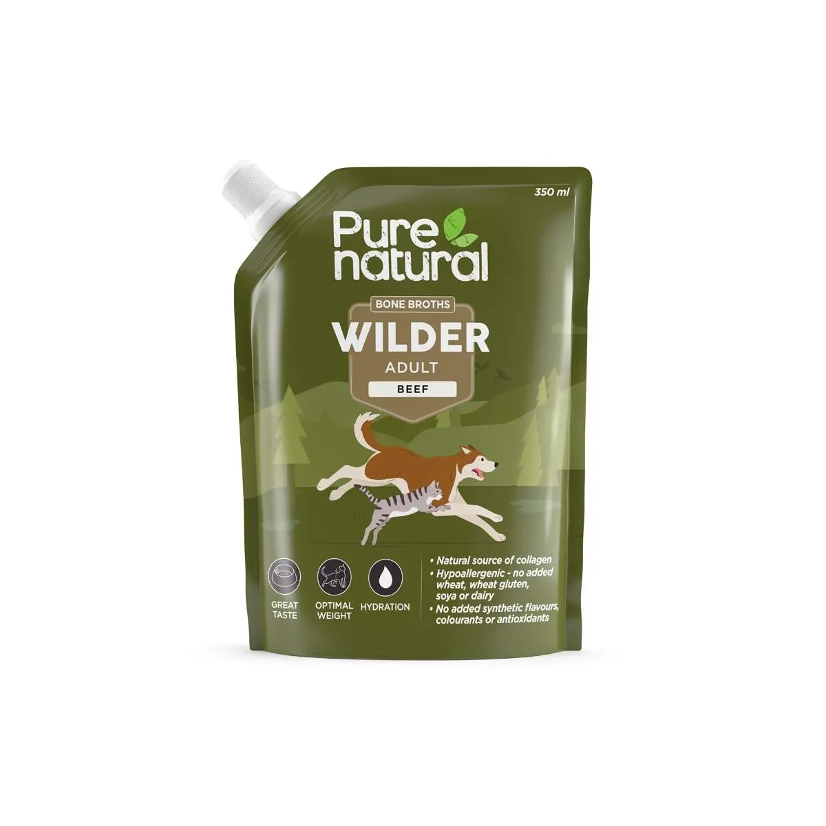Purenatural Wilder puljong, veis, 350 ml - Tootepilt