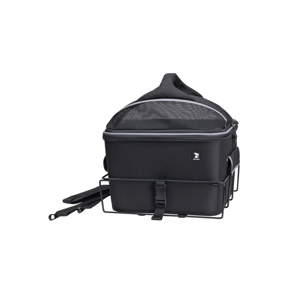 Feel Active jalgrattakorv tagumisele pakiraamile must - Tootepilt 1