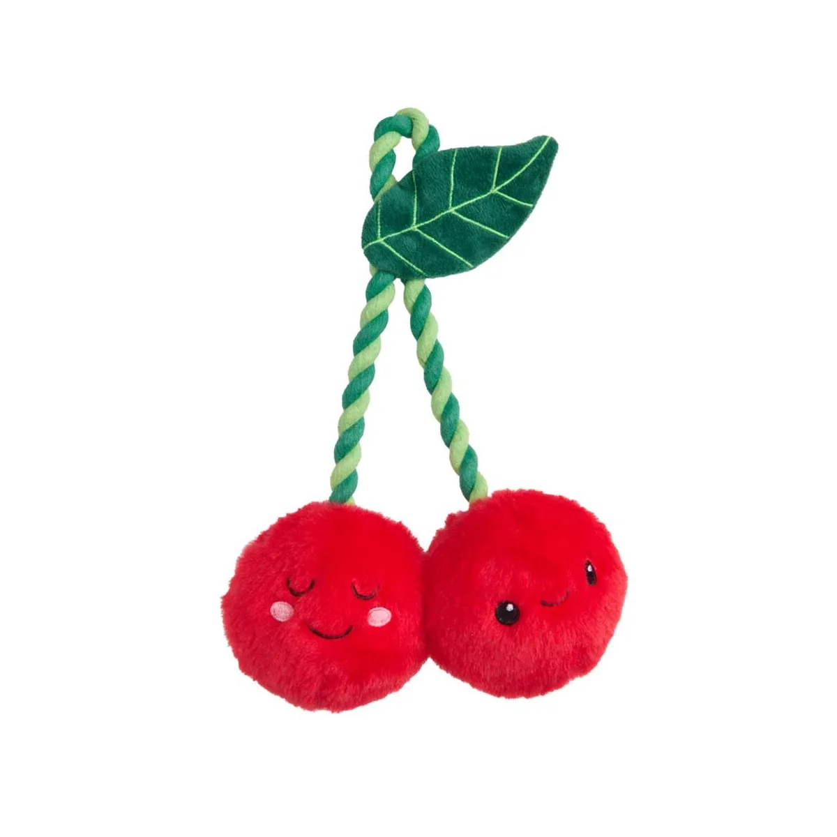 Little&Bigger JuicyVibes koera mänguasi, kirsid köiega - Tootepilt
