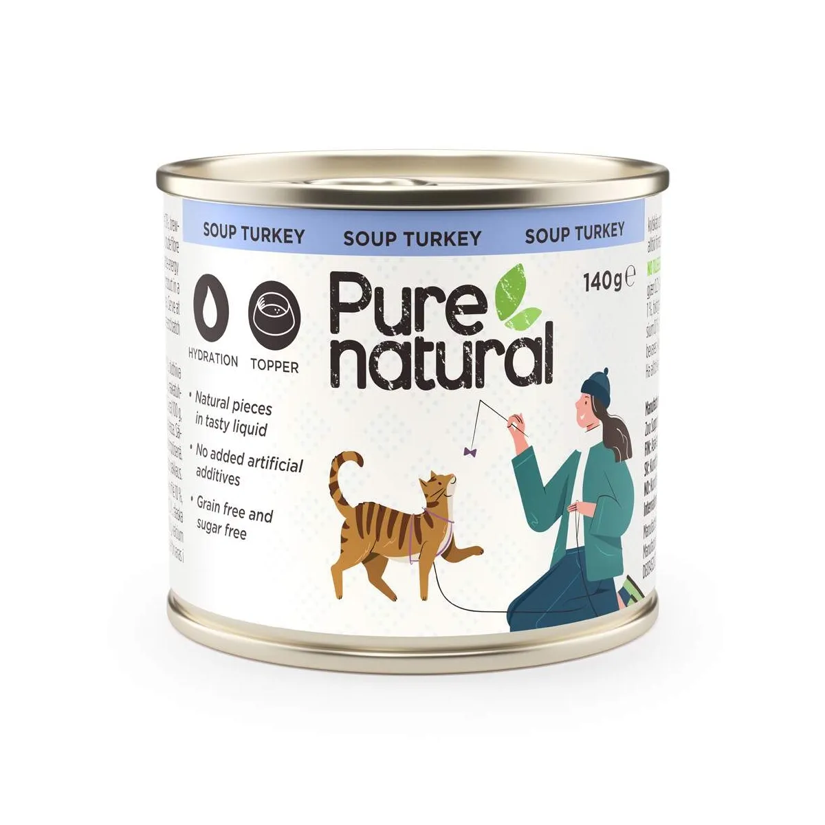 Purenatural kassisupp, kalkun, 140 g - Tootepilt