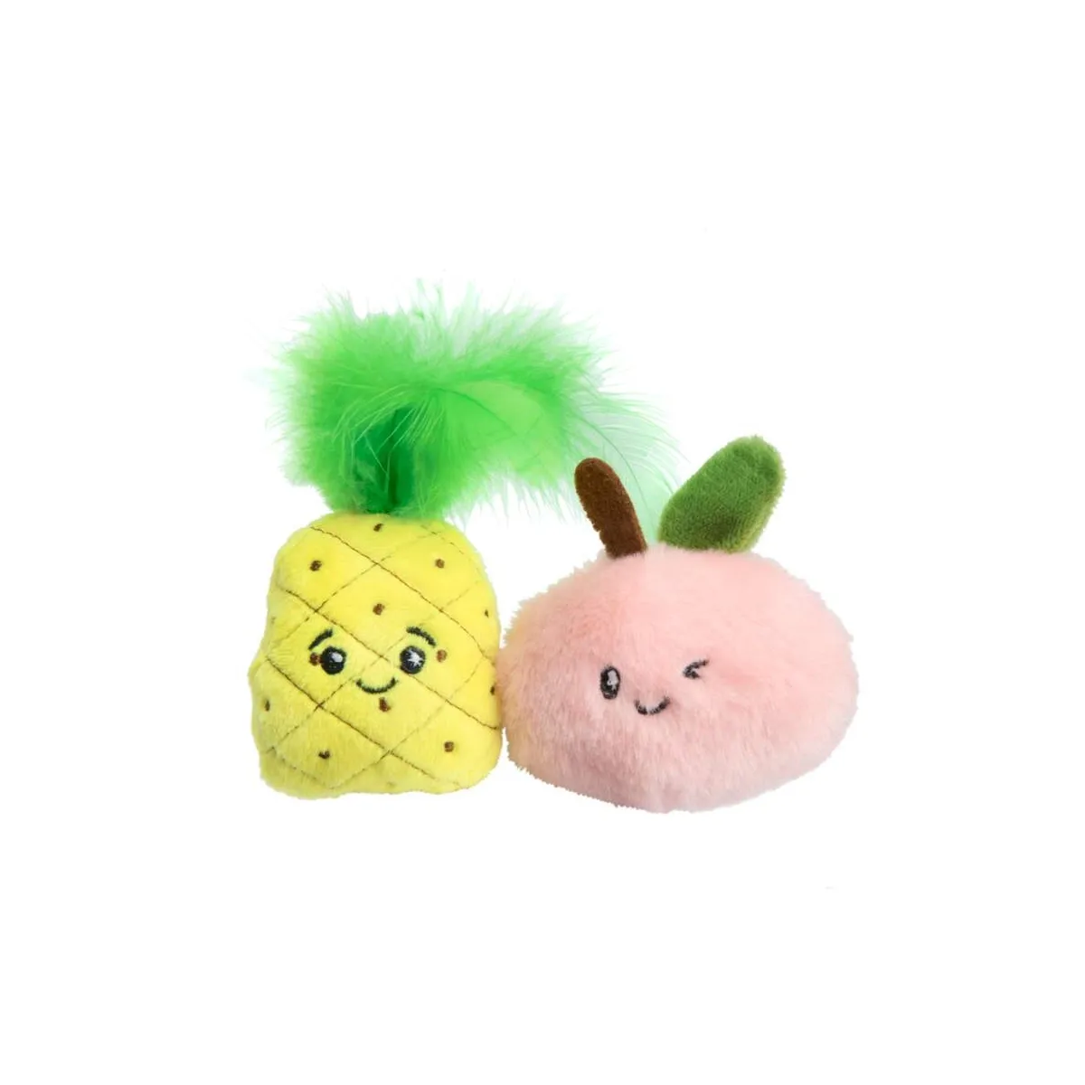 Little&Bigger JuicyVibes kassi mänguasi, virsik ja ananass, 2 tk - Tootepilt