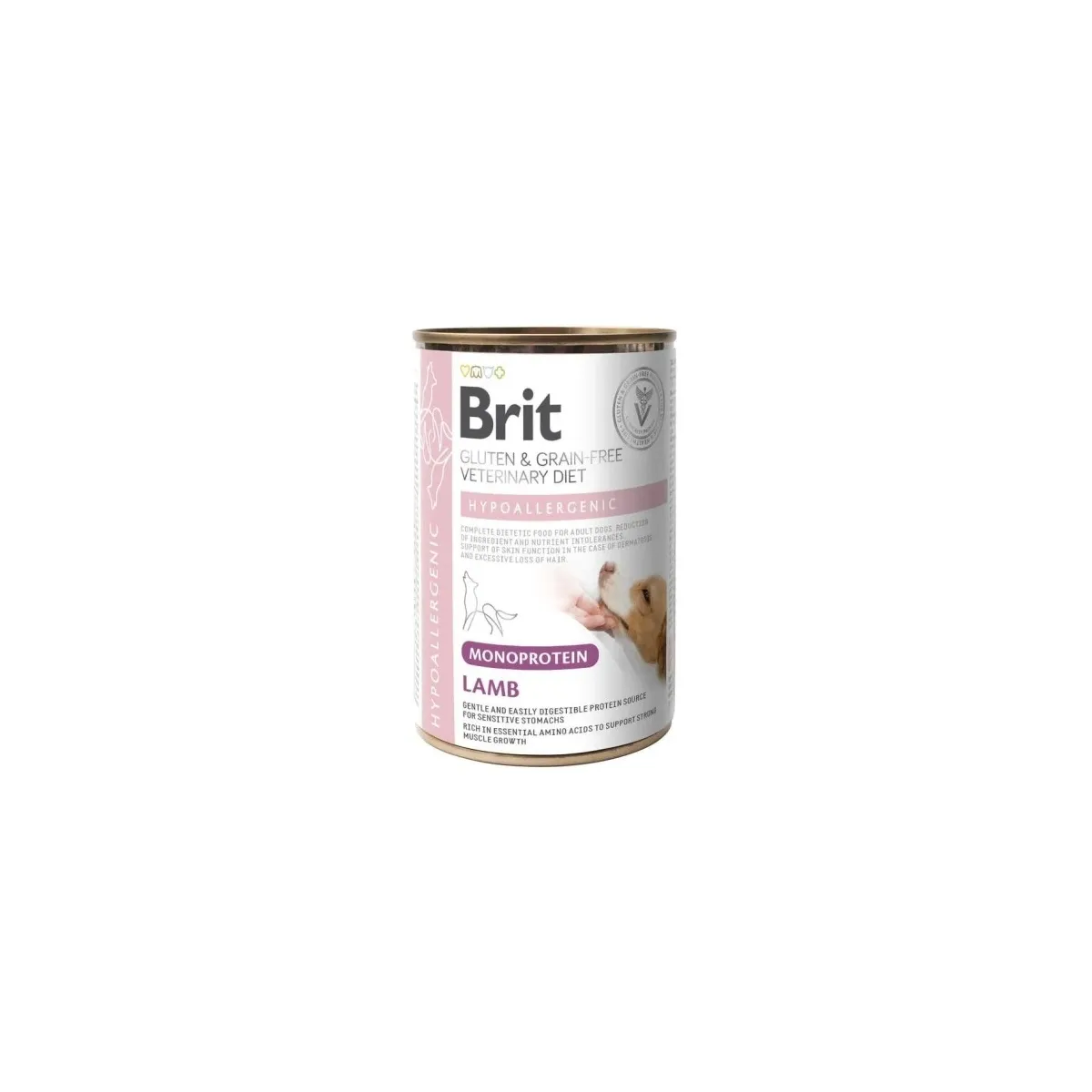 Brit GF Hypo Mono erisööt, konserv koerale, lammas, 400 g - Tootepilt 1