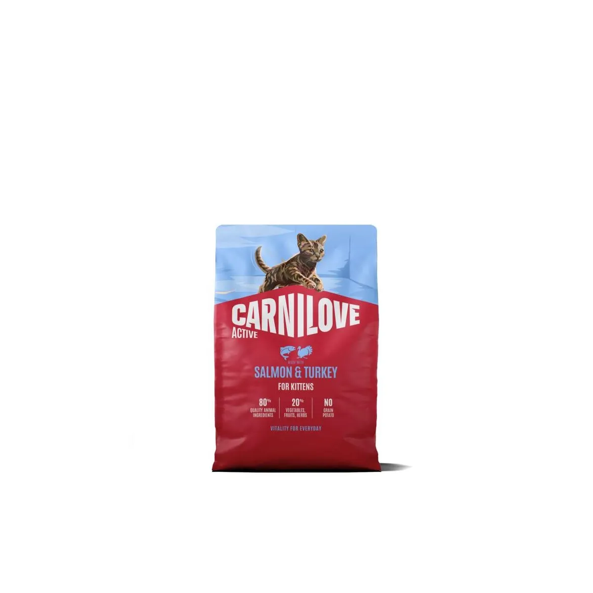 Carnilove Active kassipoja kuivtoit, lõhe/kalkun, 2 kg - Tootepilt