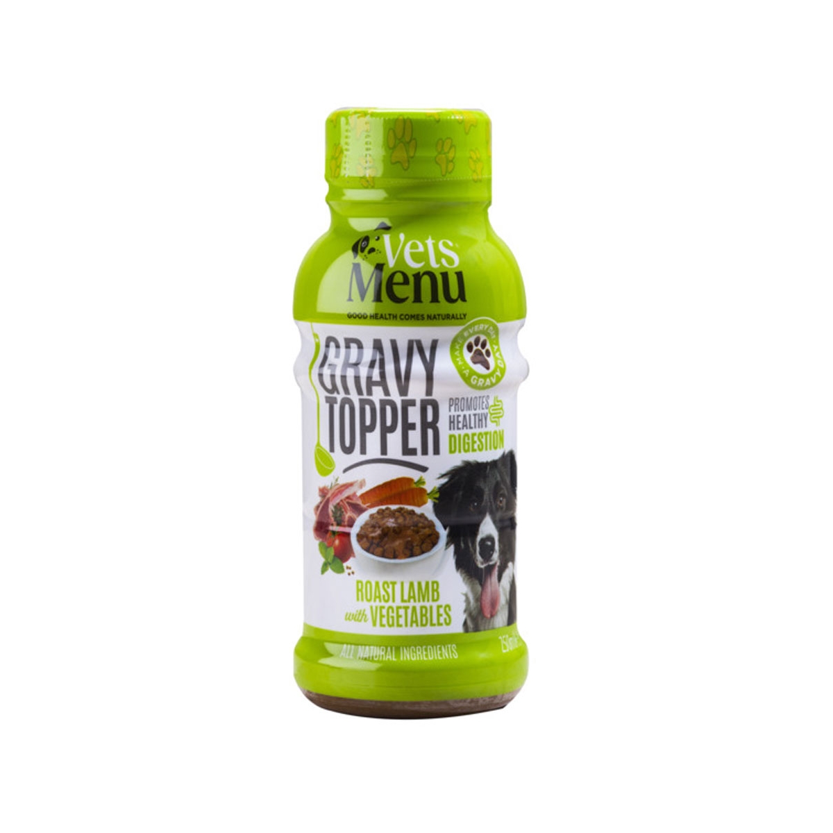 Vets Menu koera Gravy Topper lamba ja köögiviljadega 250 ml - Tootepilt