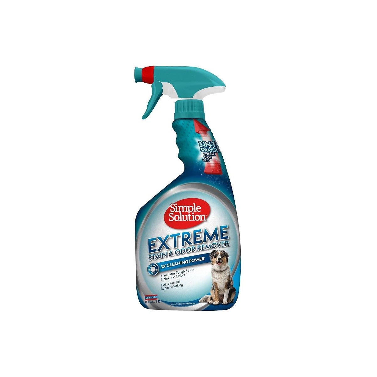 Simple Solution Extreme koera lõhna- ja plekieemaldi 945 ml - Tootepilt