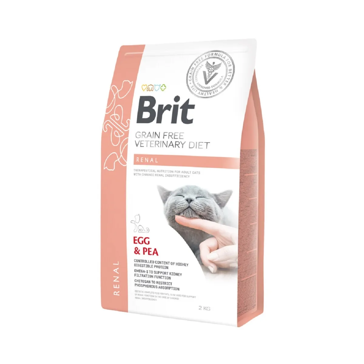 Brit GF Renal erisööt kassile, 2 kg - Tootepilt