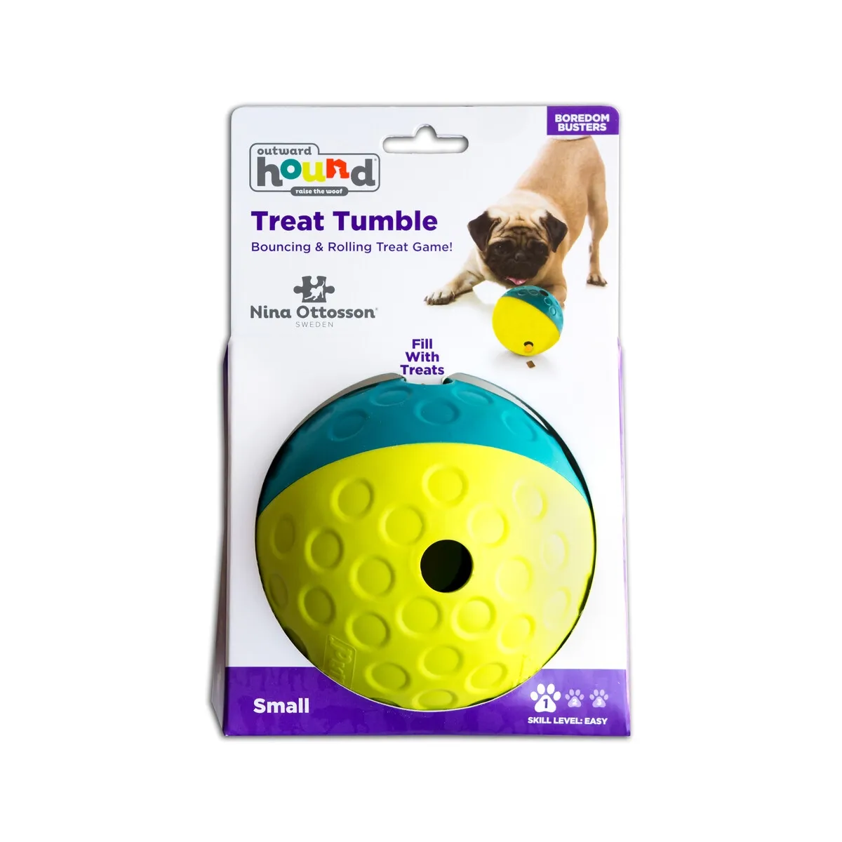 Nina Ottosson koera maiusepall Treat Tumble, S, sinine - Tootepilt