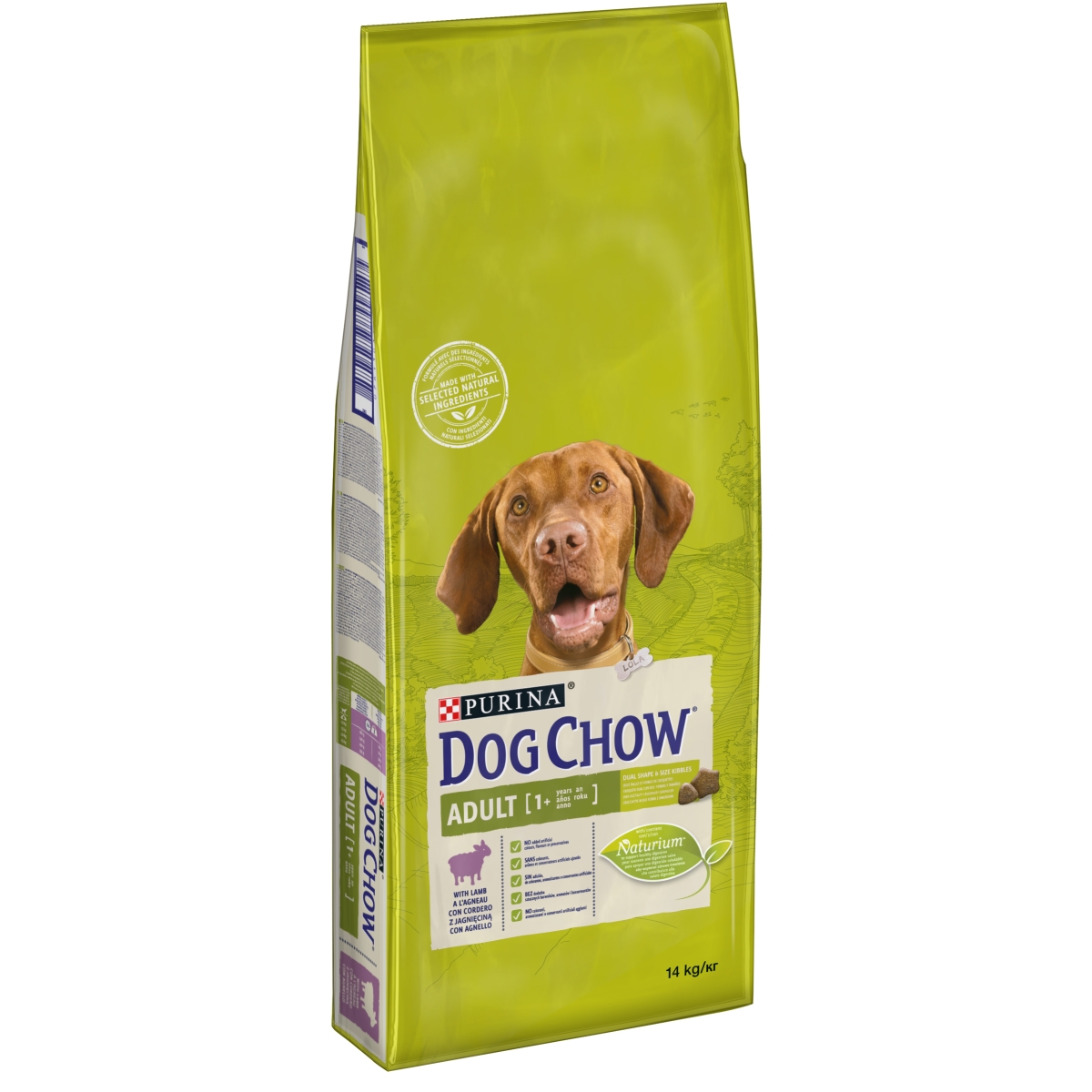 Dog Chow koeratoit täiskasvanud koerale, lambaga 14 kg