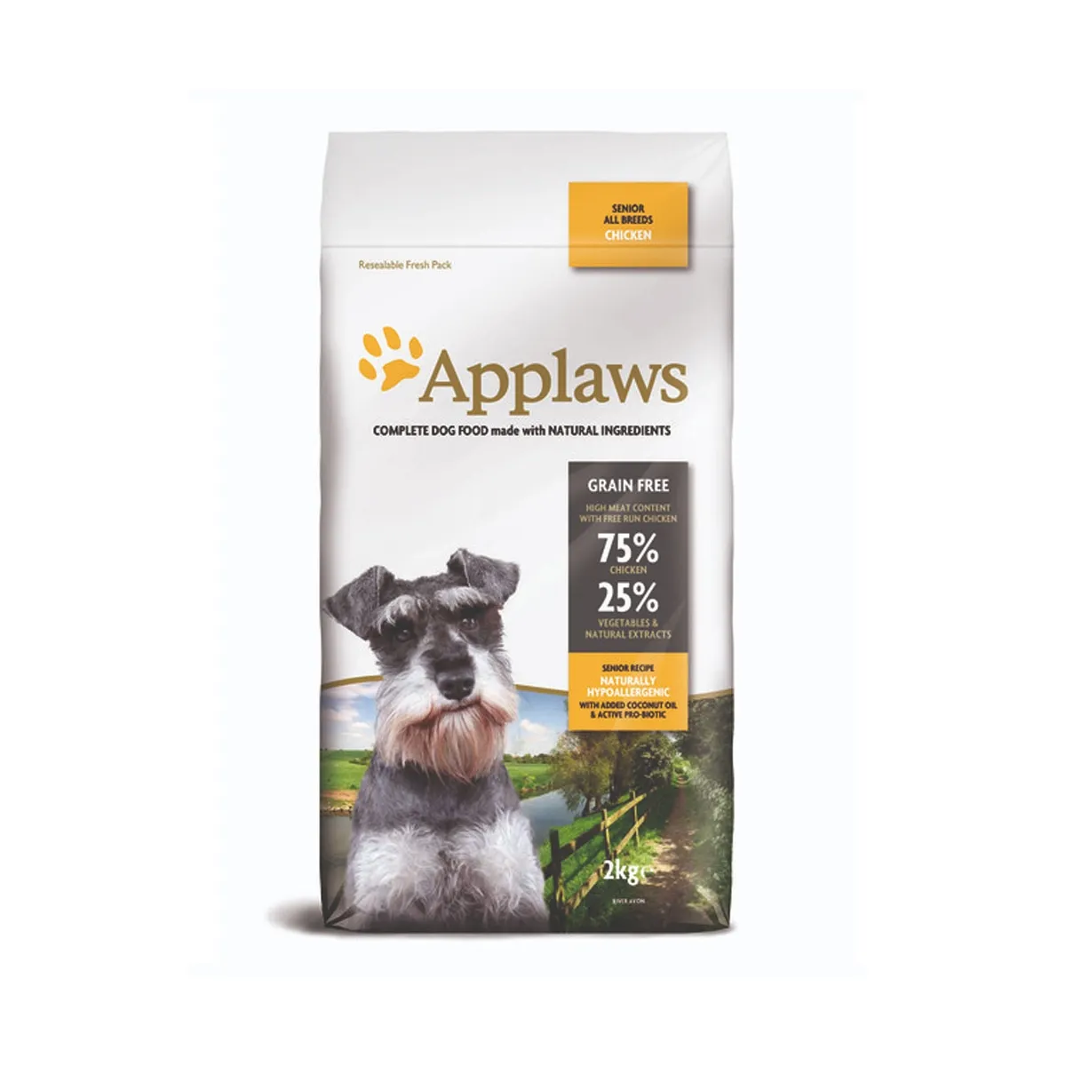 Applaws Senior kuivtoit koertele, kanalihaga, 2 kg - Tootepilt 1