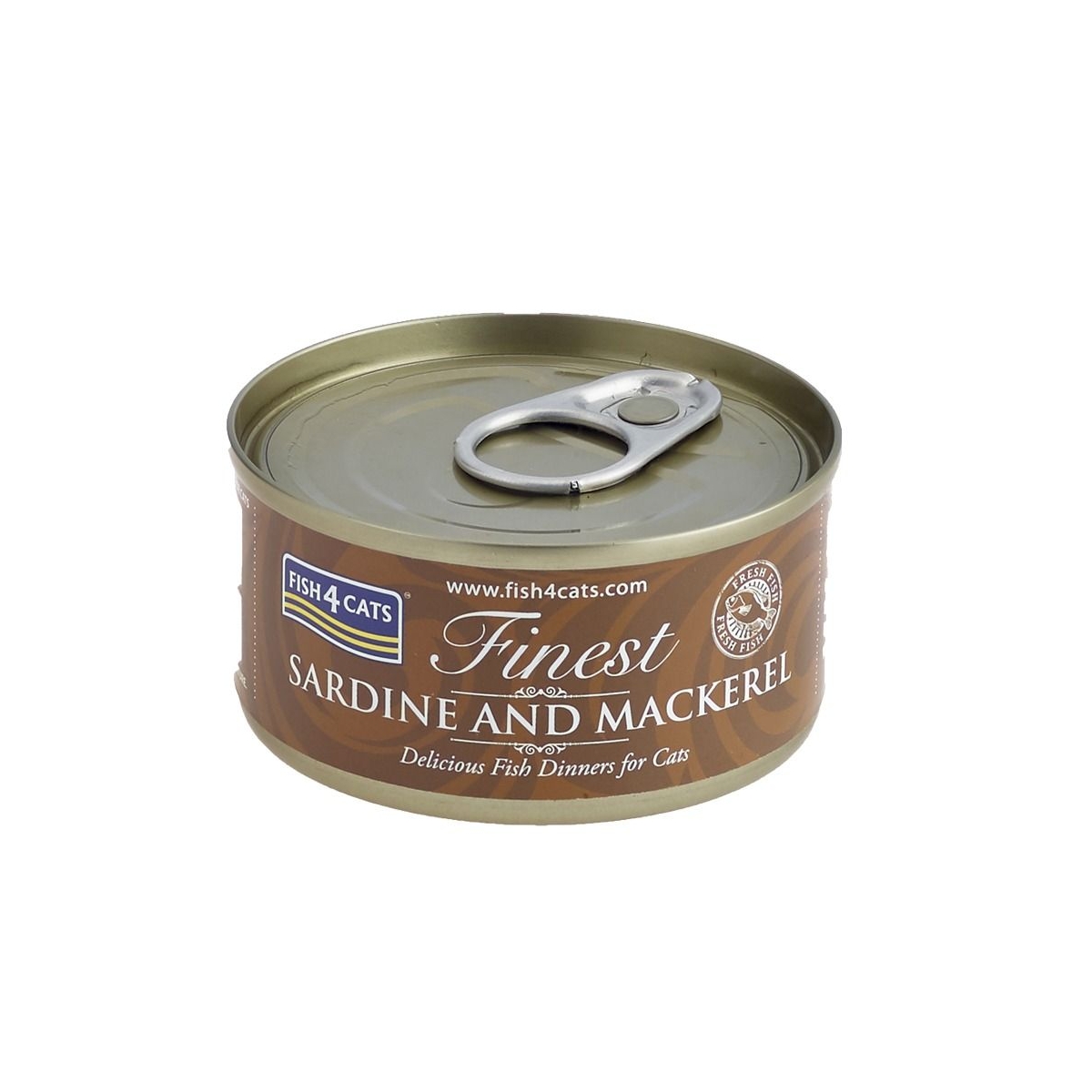 Fish4Cats konserv kassidele sardiini ja makrelliga 70 g - Tootepilt 1