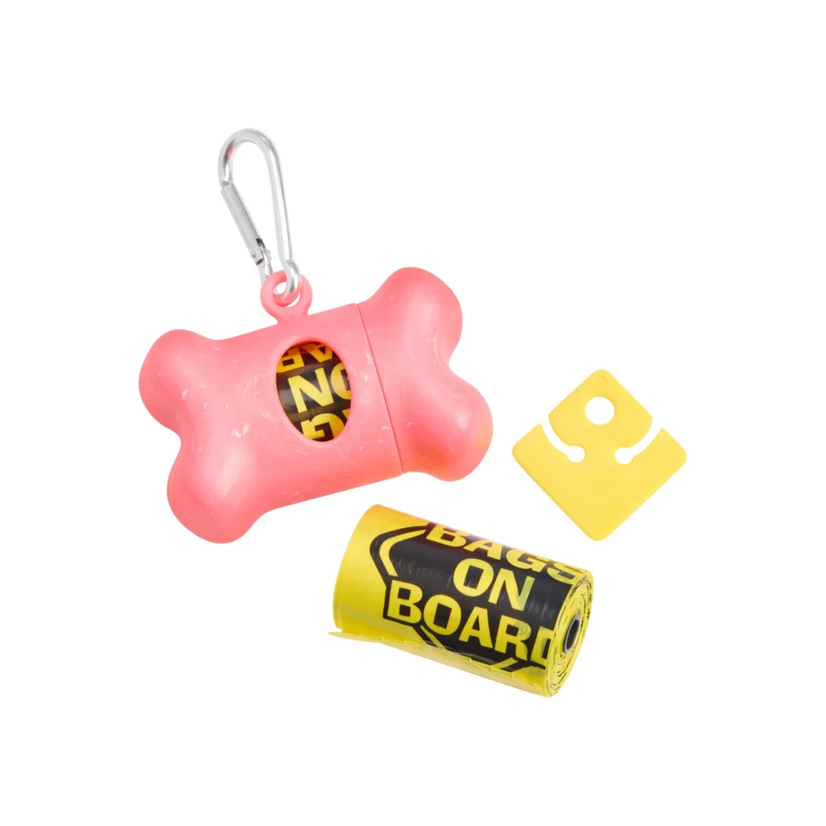 Bags On Board kakakotihoidja + 30 kotti, roosa - Tootepilt