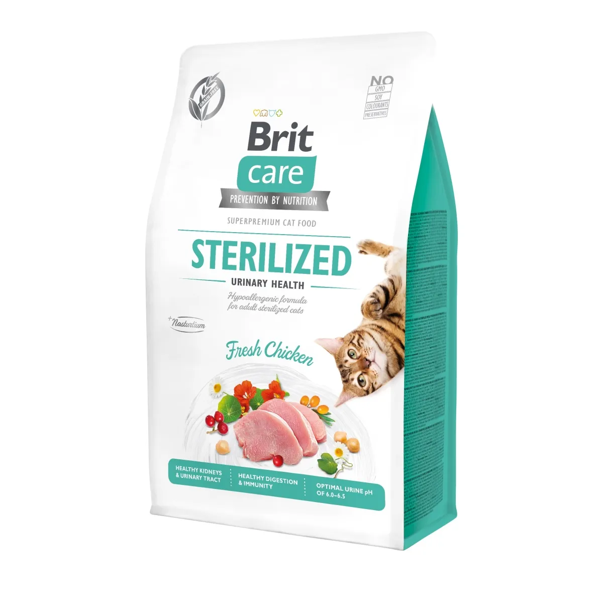Brit Care Sterilized Urinary Health kassi kuivtoit, 400 g - Tootepilt