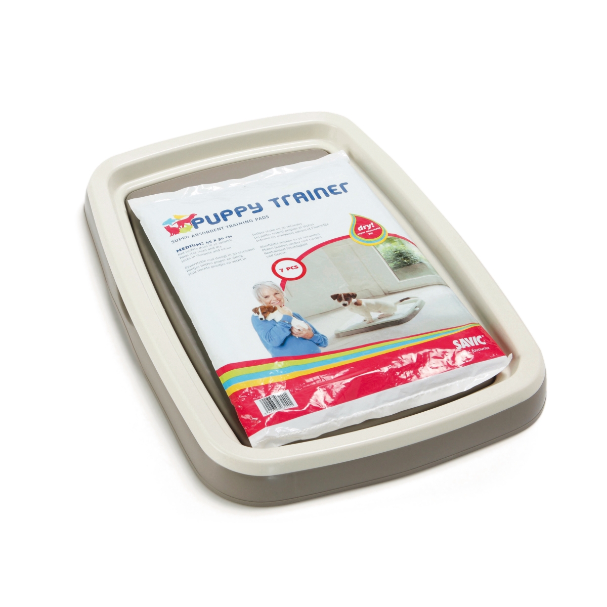 Savic Starter Kit kutsika treeninglinad + alus, suurus M - Tootepilt