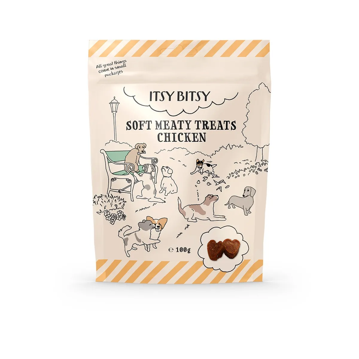 ItsyBitsy koera maius, kana, 100 g - Tootepilt