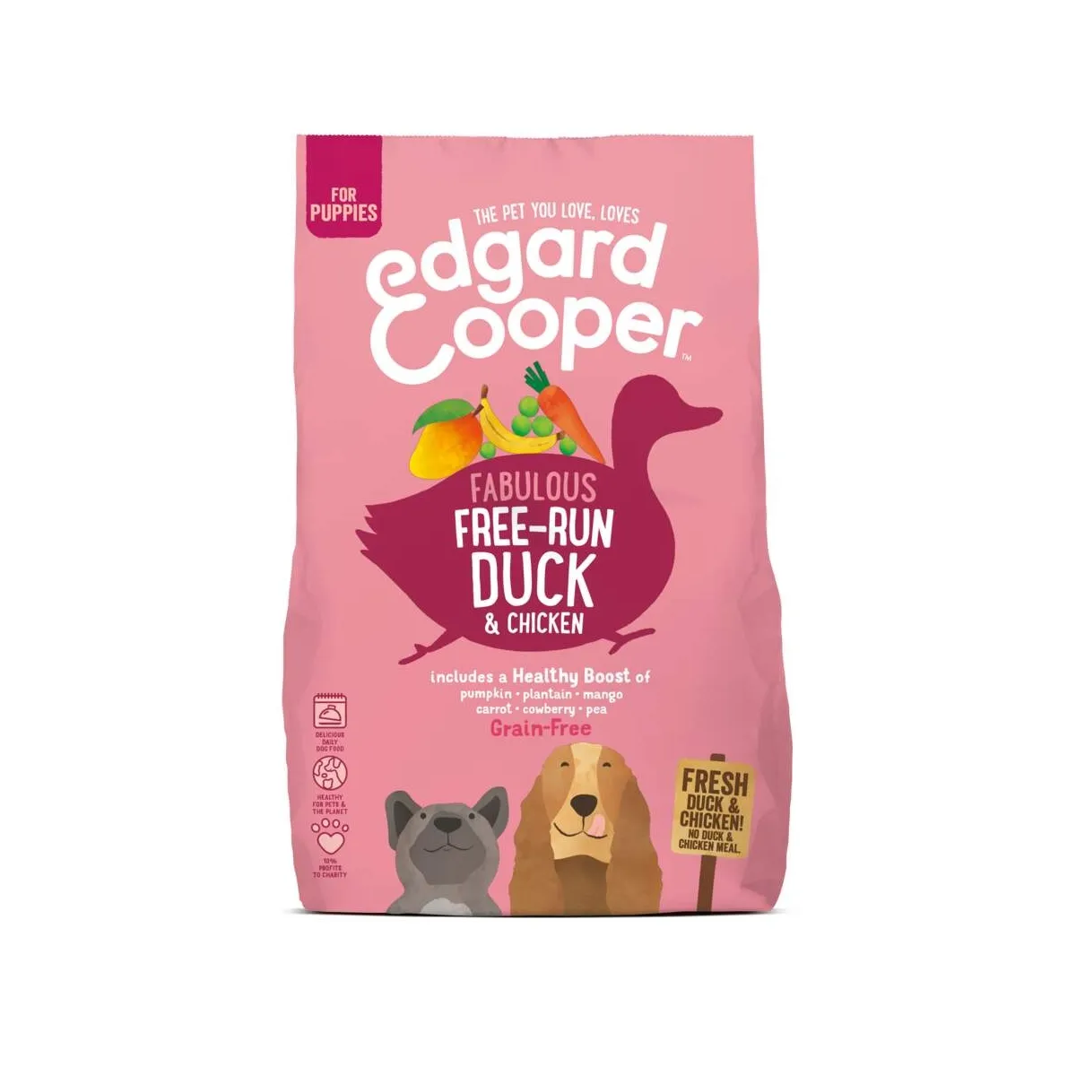 Edgard Cooper kutsika kuivtoit, part/kana, 7 kg - Tootepilt