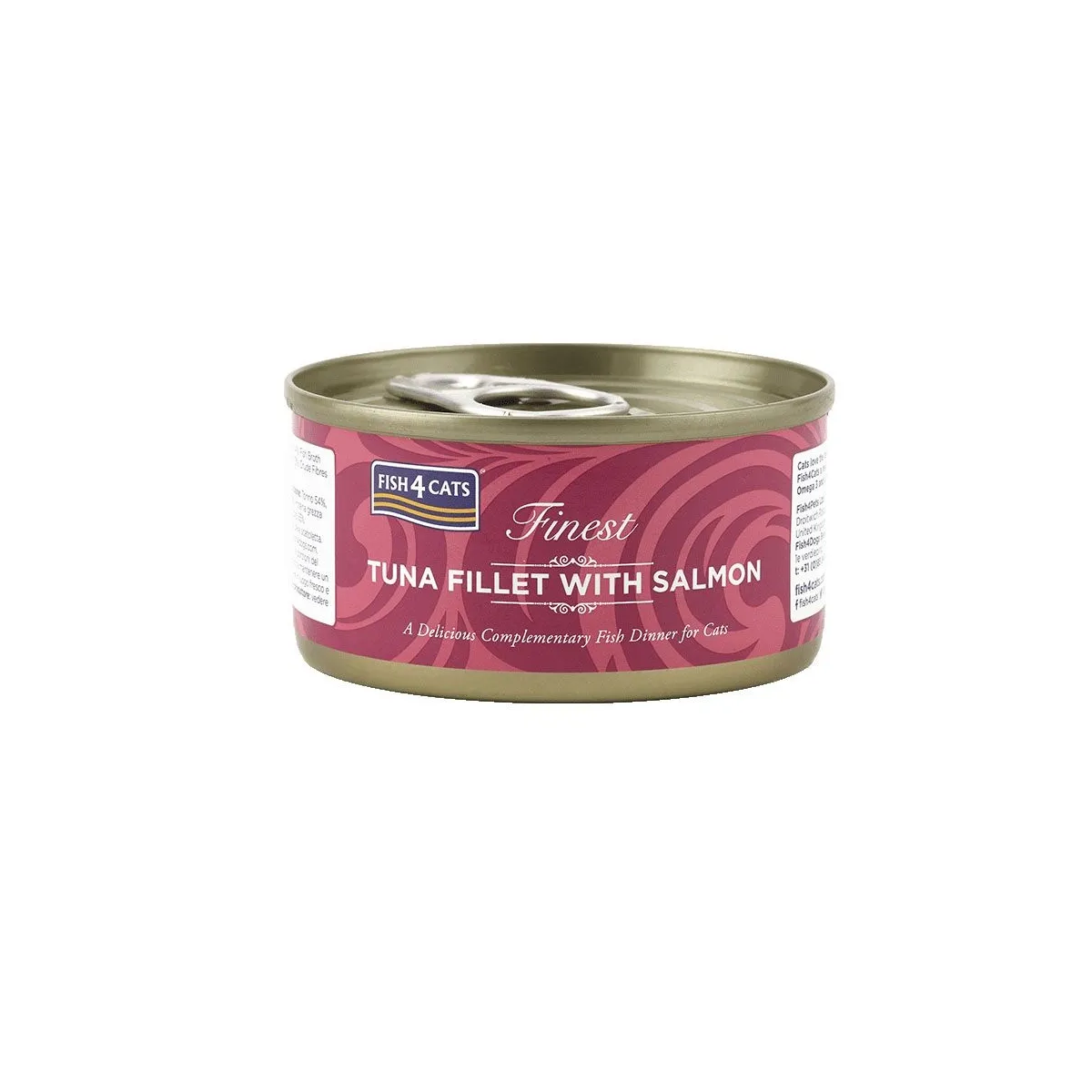 Fish4Cats konserv kassidele tuunikala ja lõhega 70 g - Tootepilt 1