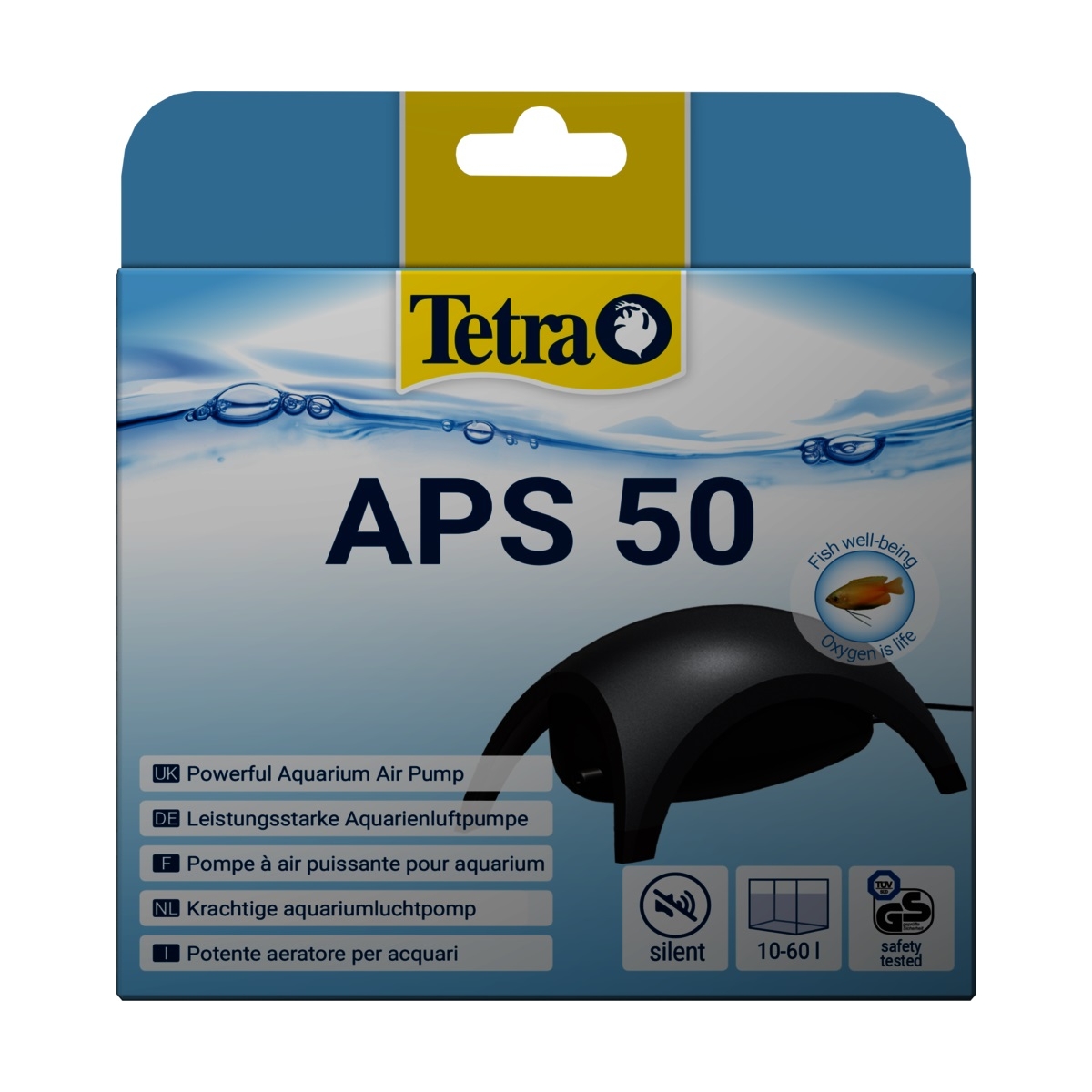 Tetra APS 100 akvaariumi õhupumbad, mustad - Tootepilt 1