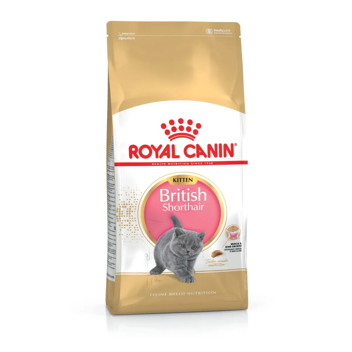 Royal Canin kuivtoit Briti lühikarv. kassipoegadele  2 kg - Tootepilt