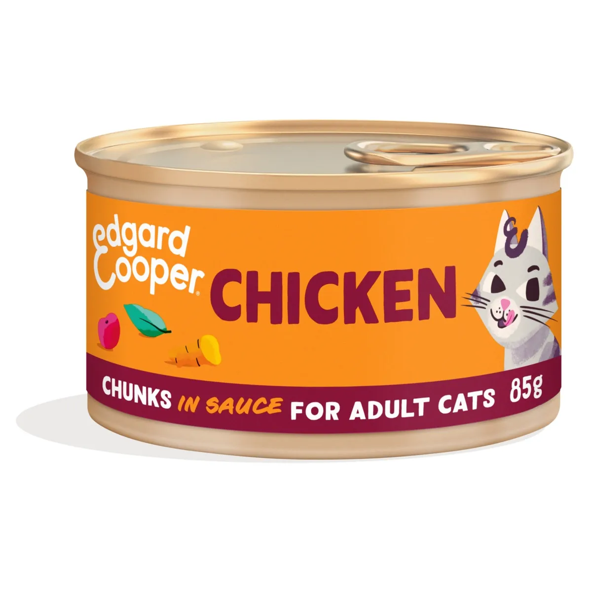 Edgard Cooper kassikonserv, kana, 85 g - Tootepilt