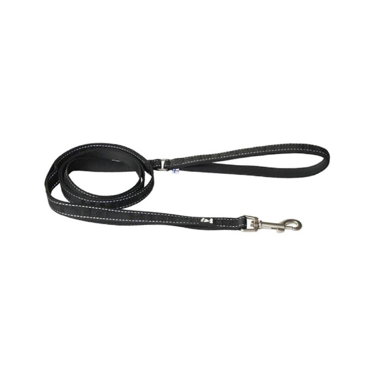 Hurtta Casual Eco helkiv jalutusrihm 180 cm x 20 mm, must - Tootepilt