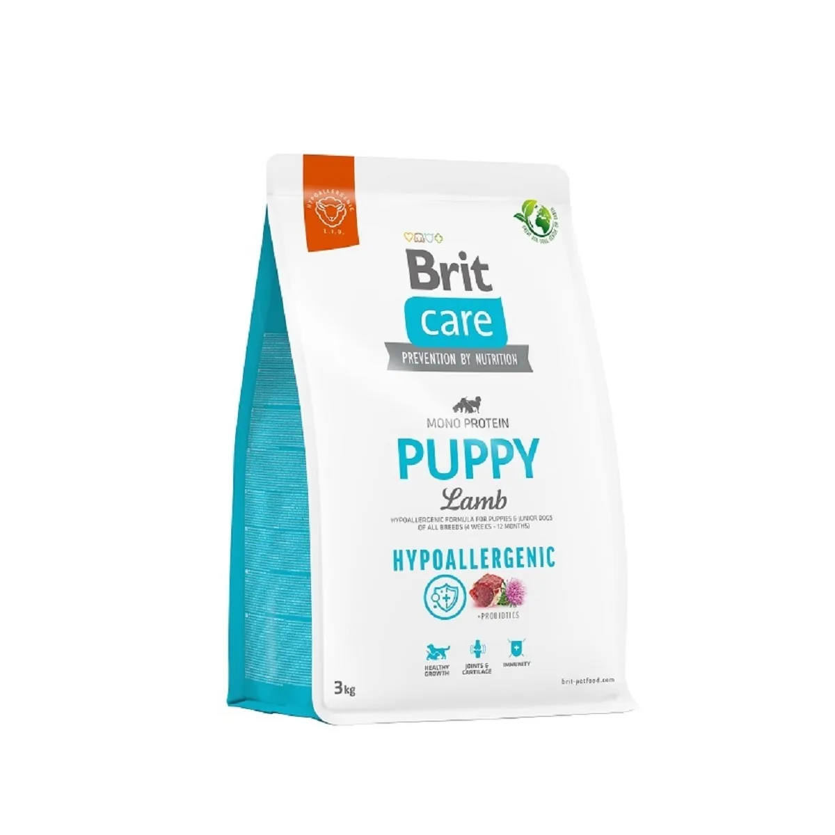 Brit Care Hypoallergenic kuivtoit kutsikatele lambalihaga, 3 kg - Tootepilt