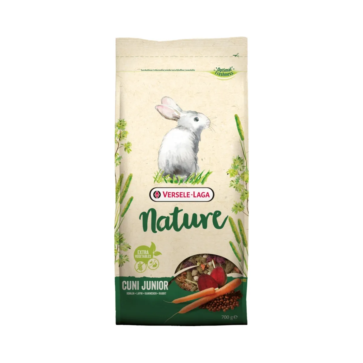 Versele-Laga Nature Juunior küüliku täissööt, 700 g - Tootepilt
