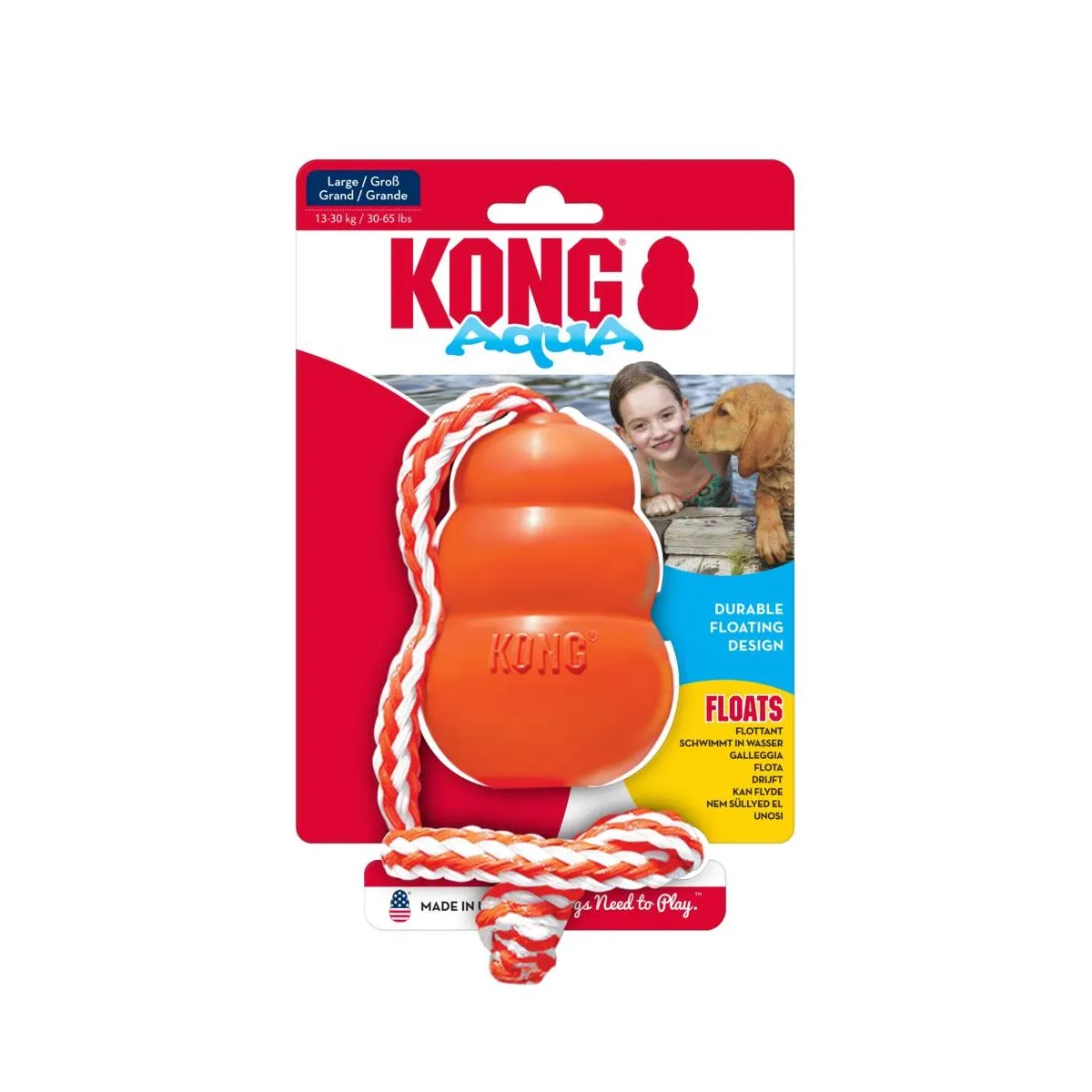 KONG Aqua koera mänguasi, L - Tootepilt