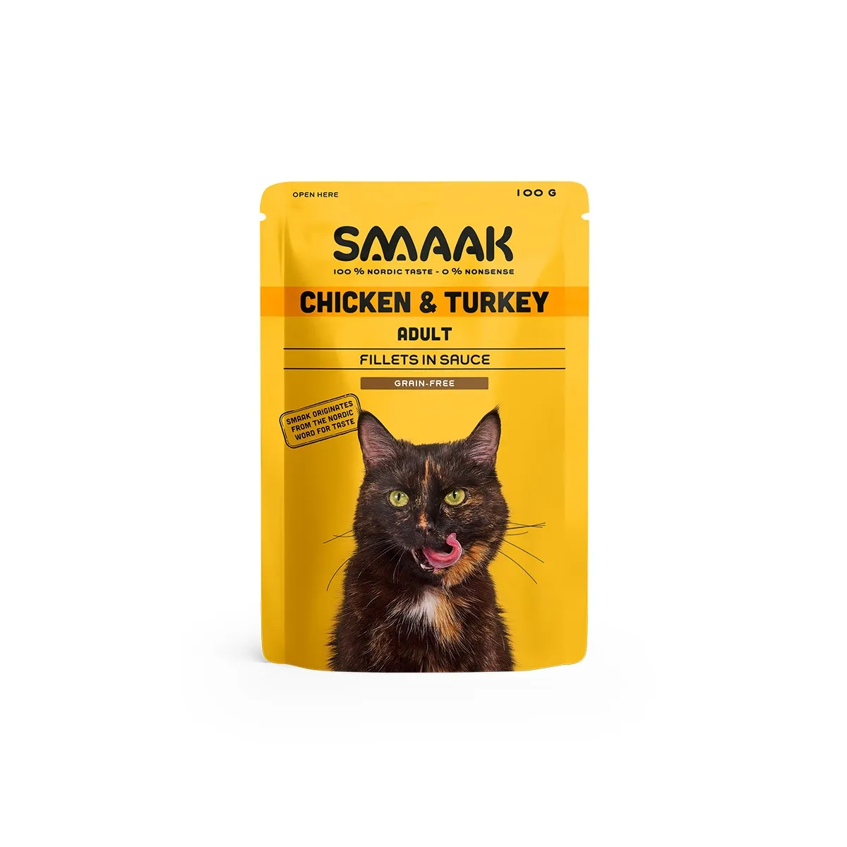 SMAAK kassi einekotike, kana/kalkun, 100 g - Tootepilt