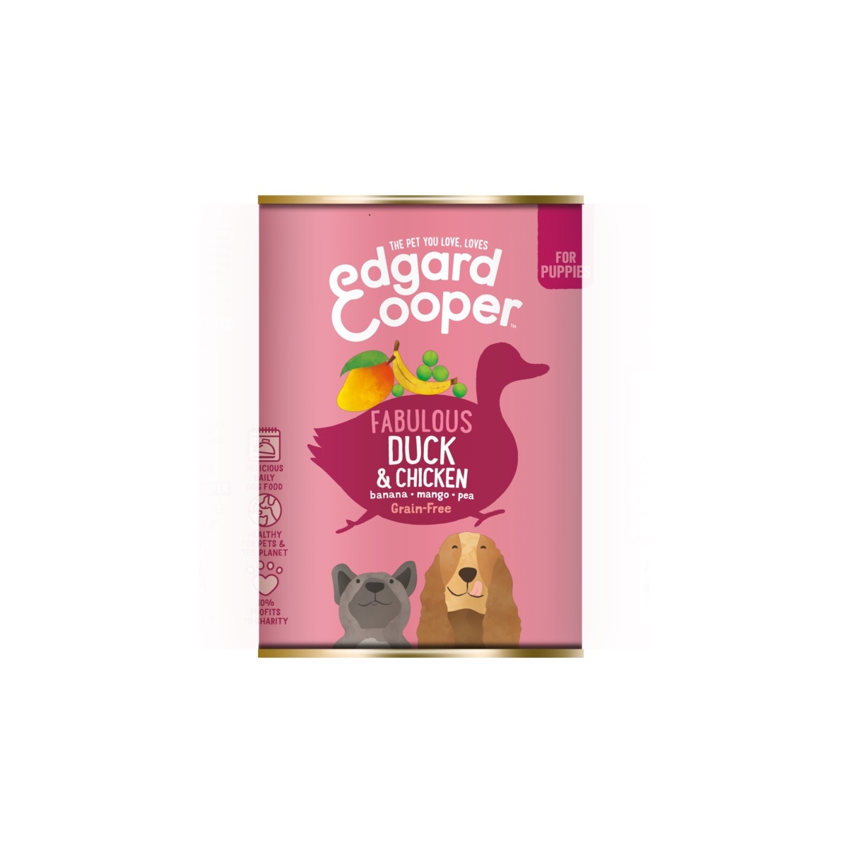 Edgard Cooper kutsikakonserv, part/kana, 400 g - Tootepilt