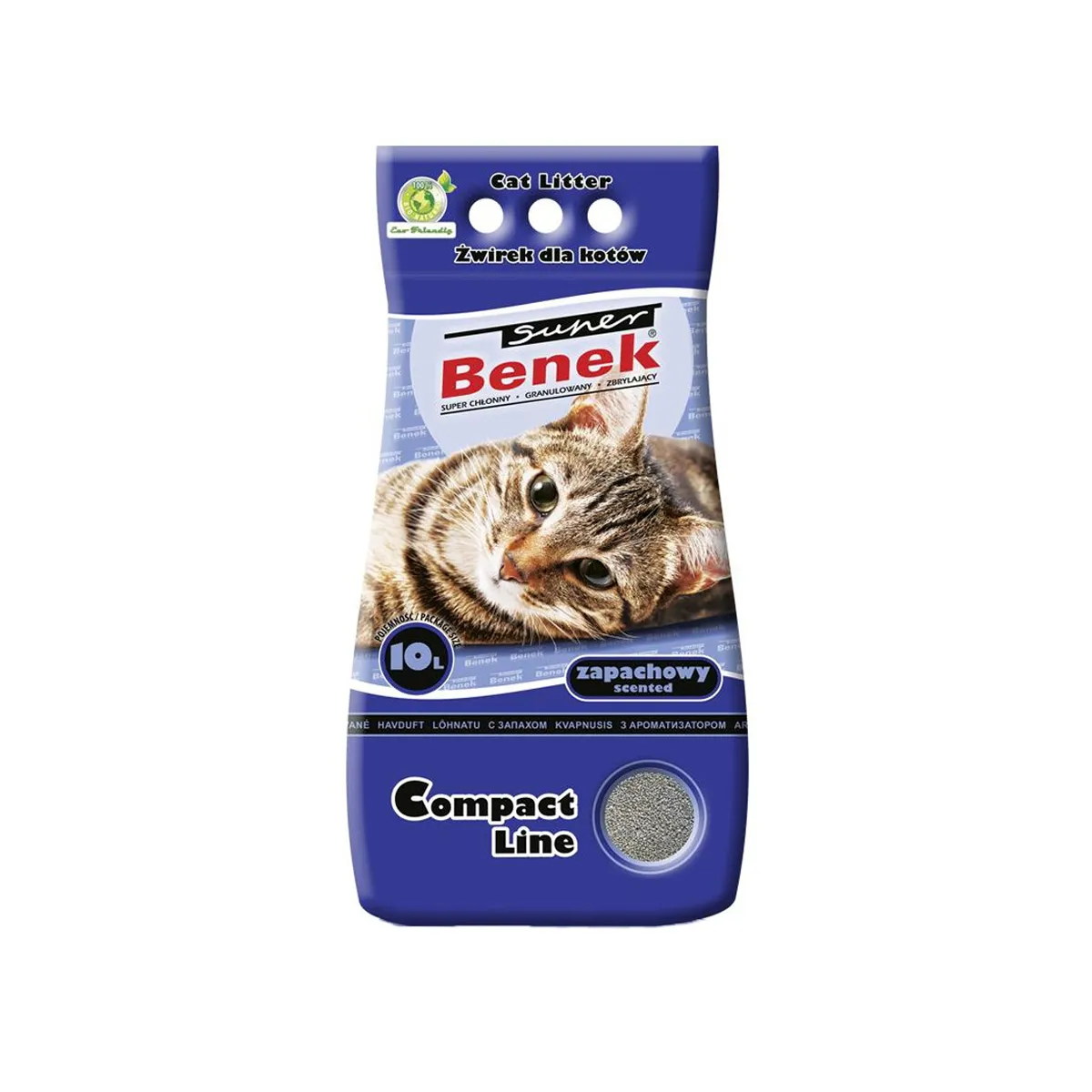 Certech Super Benek merelõhnaline kassiliiv savist 10l