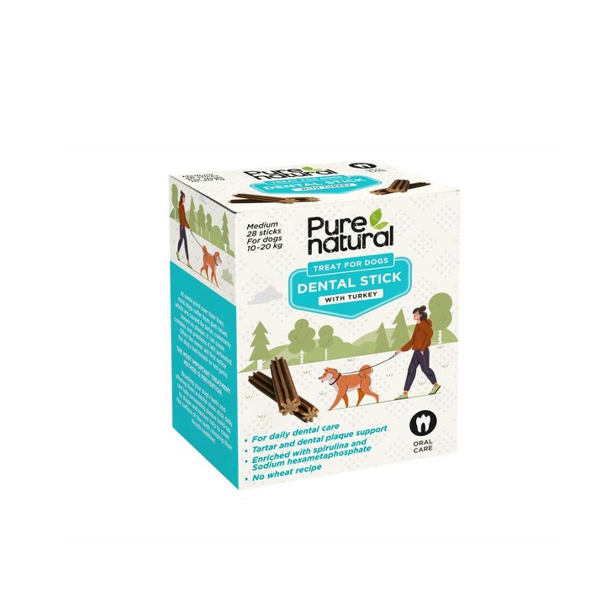 Purenatural koera maius Dental, M, 28 tk - Tootepilt
