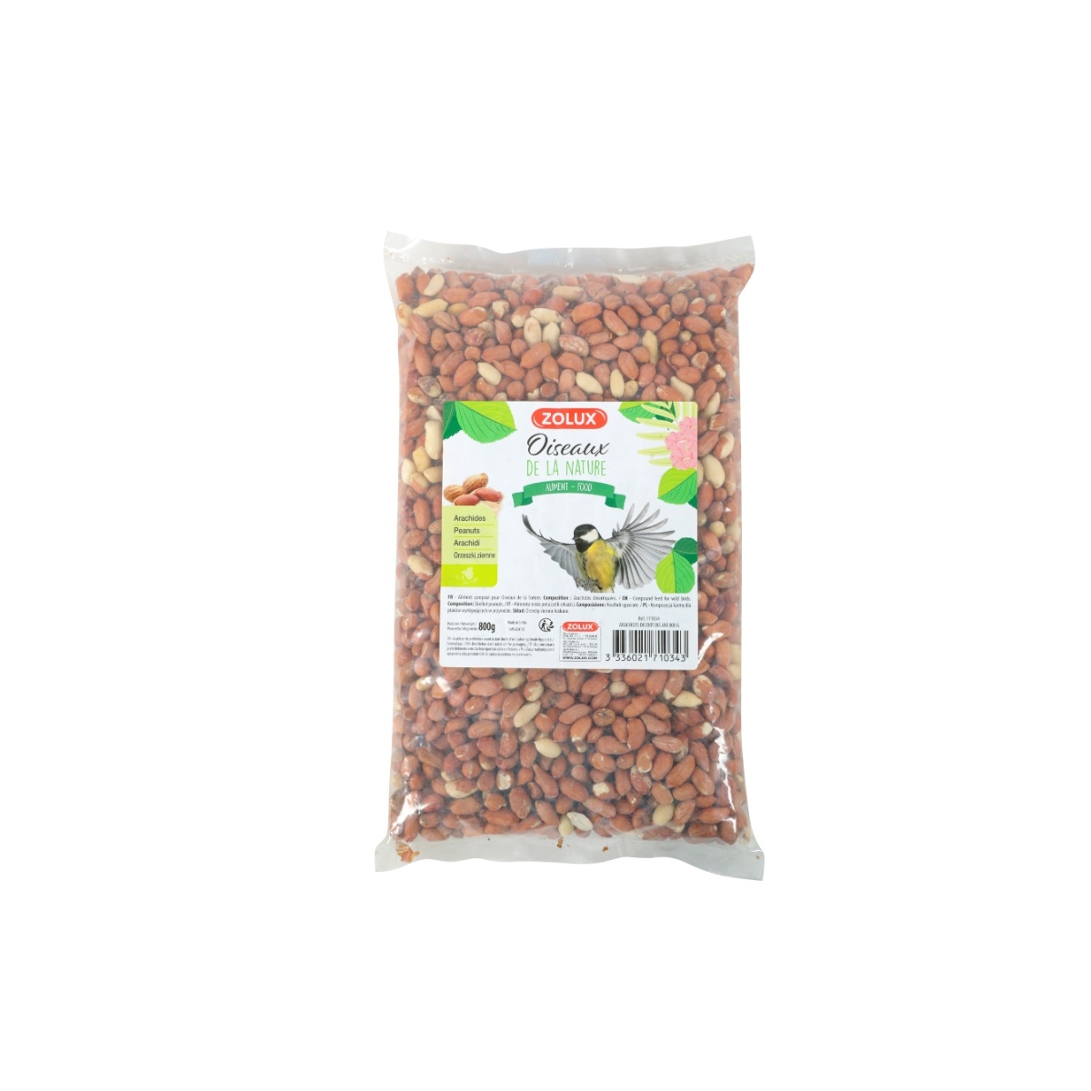 Zolux maapähklid, 800 g - Tootepilt