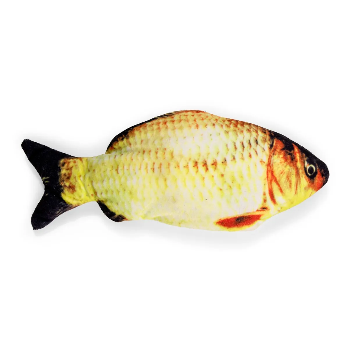 L&B KASSI MÄNGUASI KICKFISH KALA USB LAETAV 28,5X11,5X5CM KOLLANE* - Tootepilt