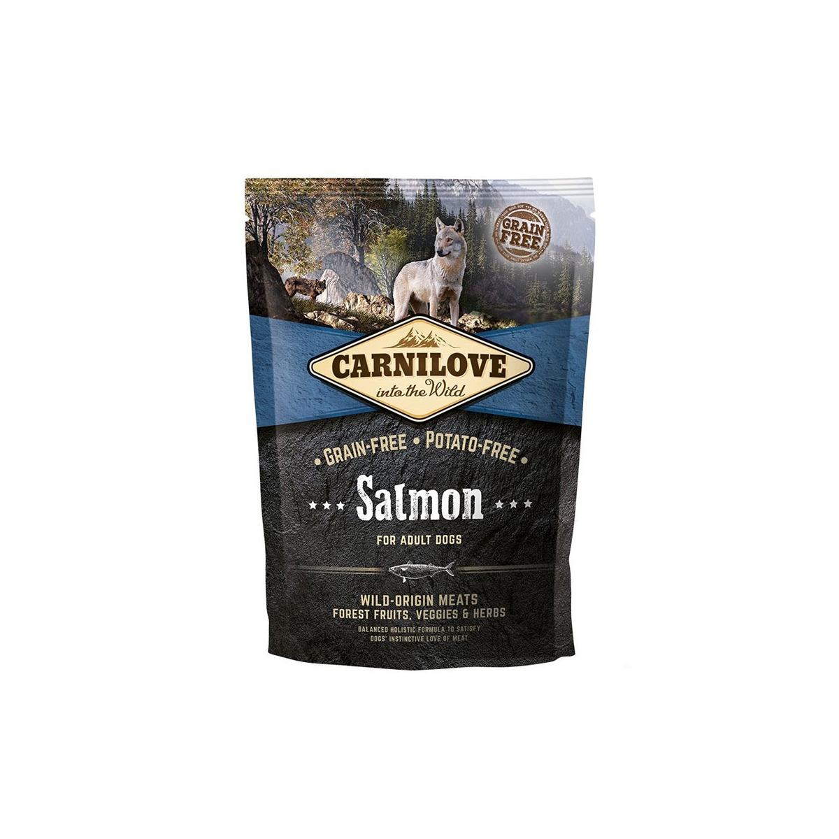 Carnilove kuivtoit koertele lõhega 1,5 kg