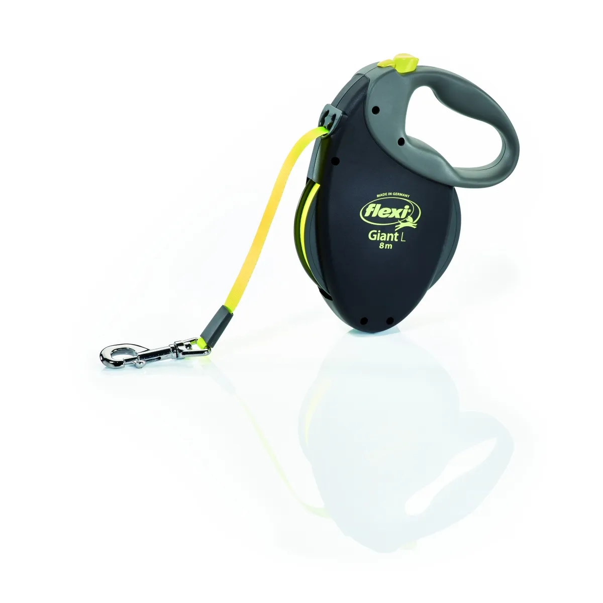 Flexi Classic Compact Giant lintrihm L/8 m,  neoon - Tootepilt