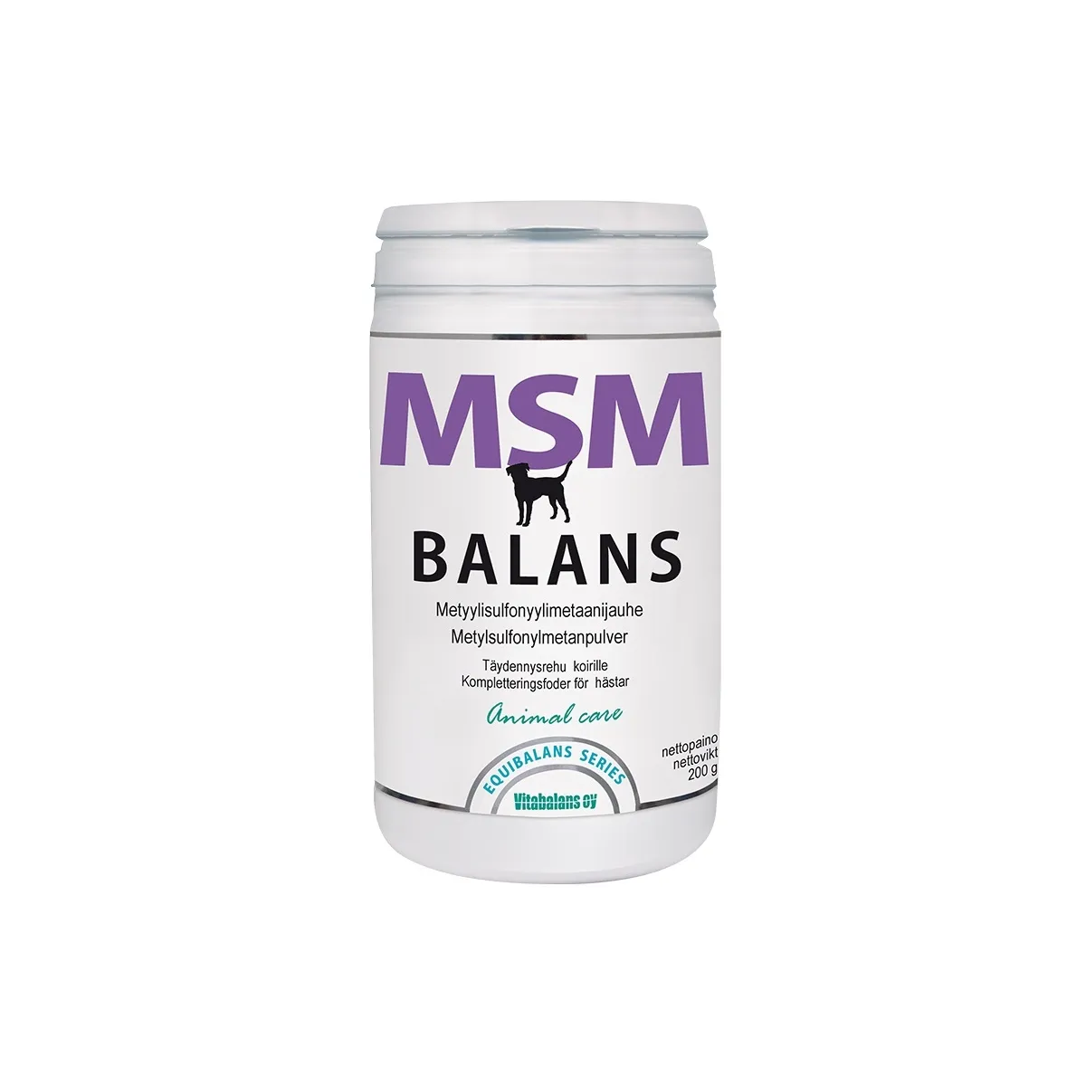 Vitabalans Probalans MSM-Balans toidulisand koertele 200 g - Tootepilt
