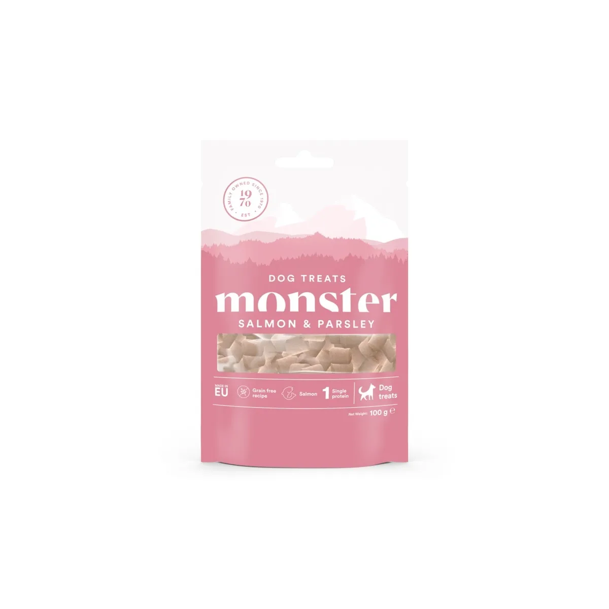 Monster Dog koera maius, lõhe, 100 g - Tootepilt