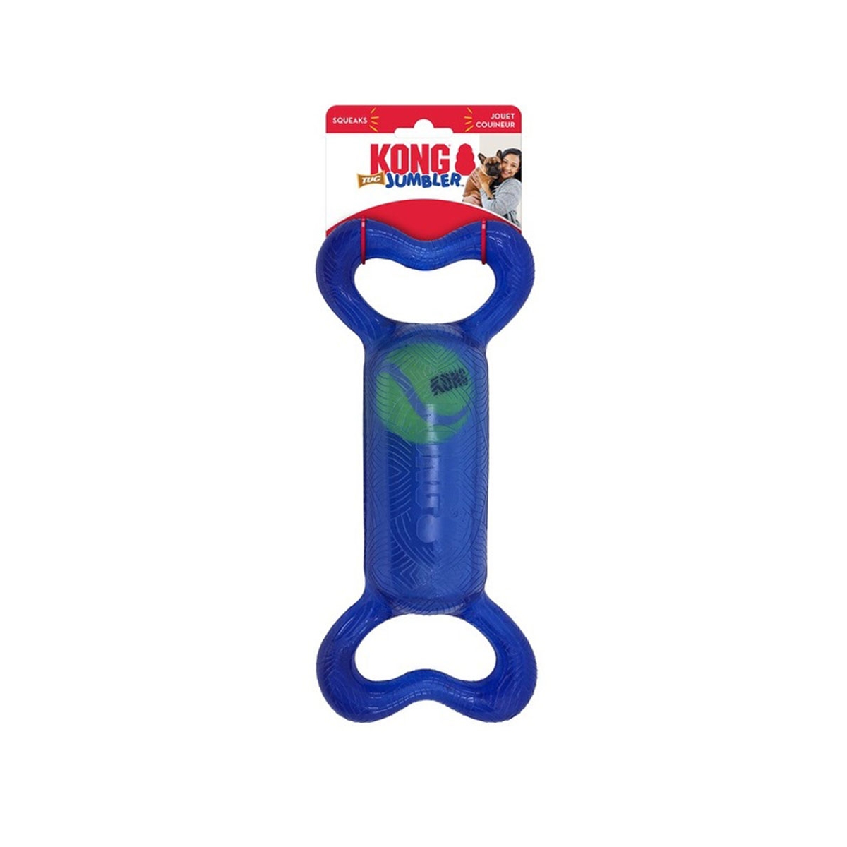 KONG Jumbler Tug koera mänguasi M/L, valik. - Tootepilt 1