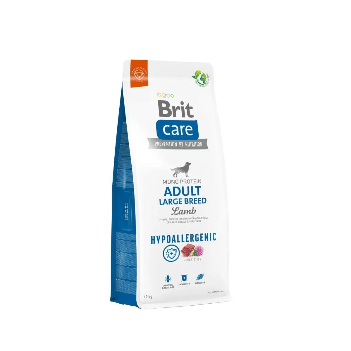 Brit Care koera kuivtoit suurt tõugu koerale, lammas/riis, 12 kg - Tootepilt