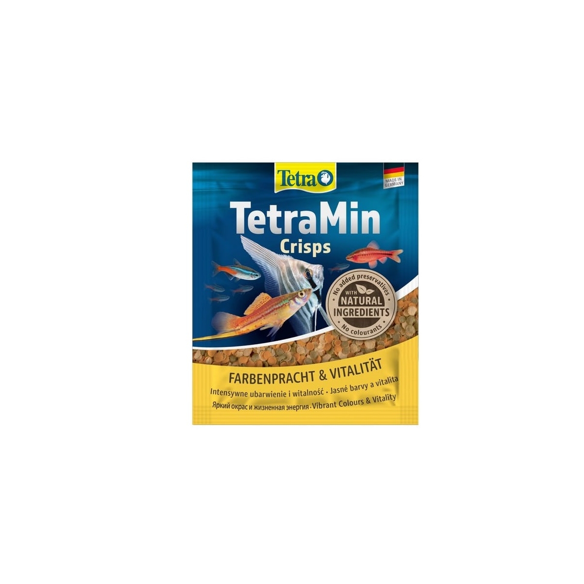 Tetra kalade täissööt Tetramin Crisps 12 g - Tootepilt
