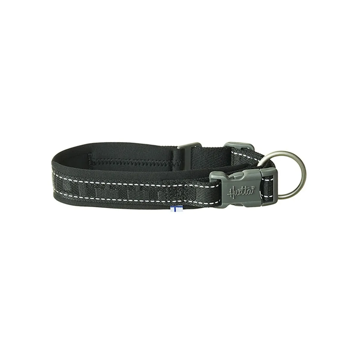 Hurtta Casual Eco kaelarihm 25-35 cm, must - Tootepilt