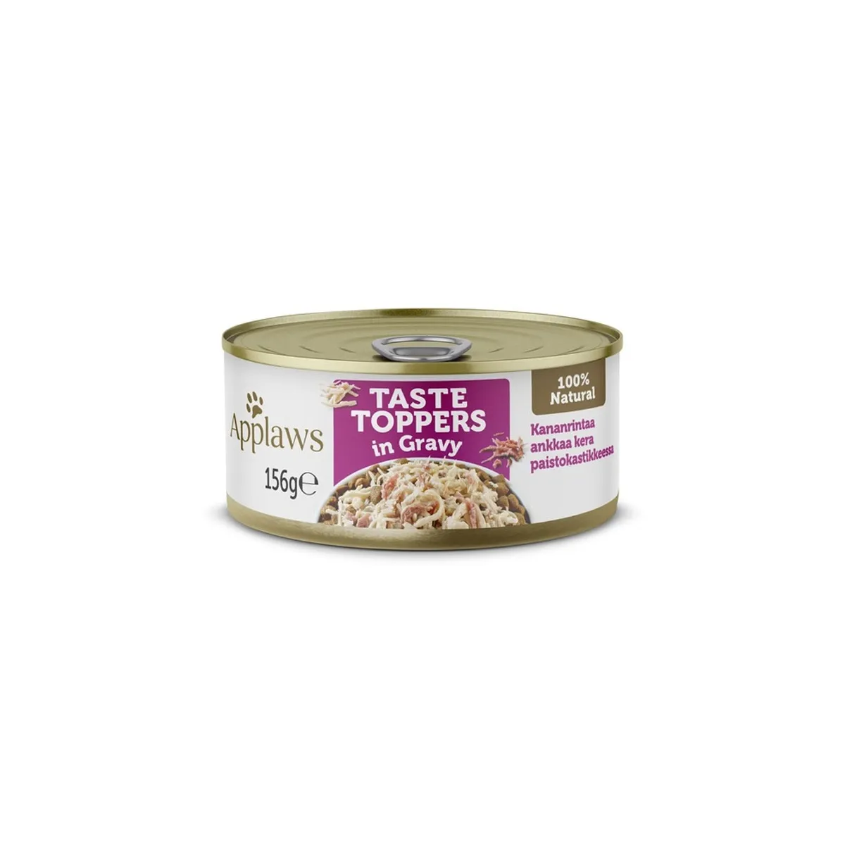 Applaws Taste Toppers konserv koertele kana ja pardiga kastmes, 156g - Tootepilt